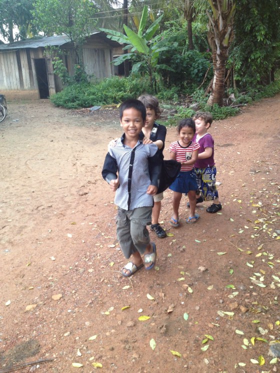 Choo Choo: Waitya, Quinn, Waitya's sister, Beau