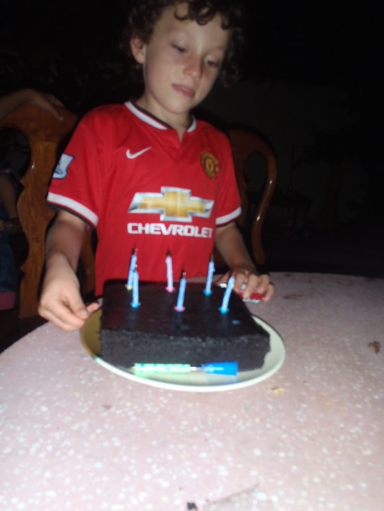 Chocolate cake! Quite a rarity 