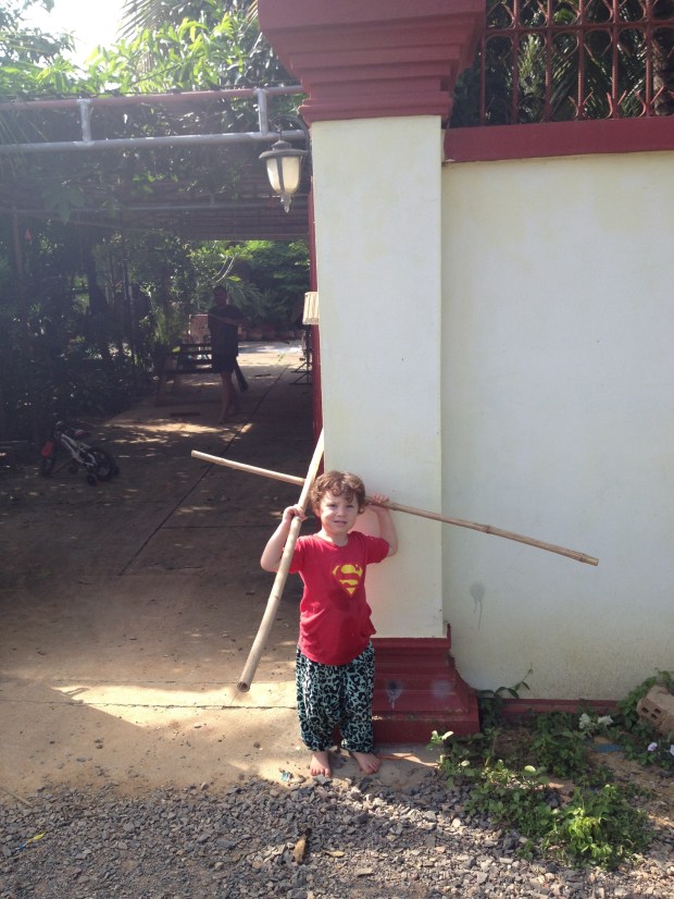 Beau has the 'whack attack' technique down pat